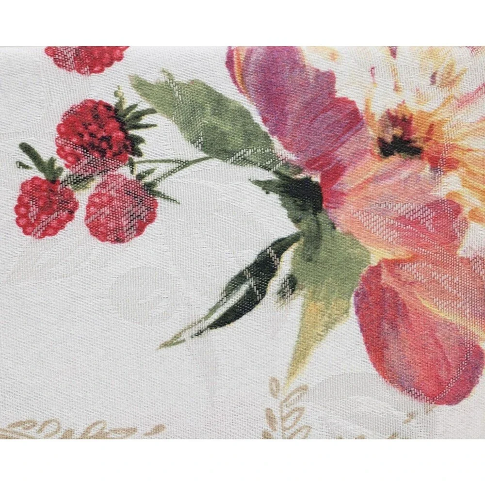 Jacquard Printed Fabric Tablecloth,52